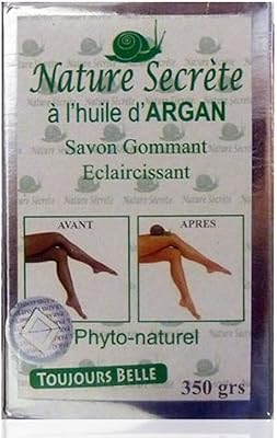 Savon visage et corps blanchissant et exfoliant nature secret, 350 g