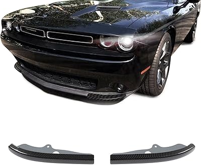 Couvercle de jupe de lèvre de pare-chocs avant holkar pour dodge challenger pak r/t gt srt plus, fibre de carbone, 2 pièces. DIAYTAR COTE D'IVOIRE, boutique en ligne généraliste avec plus de 300000 références, est la destination idéale pour faire vos achats en ligne en Côte d'Ivoire. Avec une large gamme de produits, notre boutique en ligne offre tout ce dont vous avez besoin, des produits alimentaires aux accessoires de mode. Notre équipe de professionnels est dédiée à offrir un service de haute qualité.