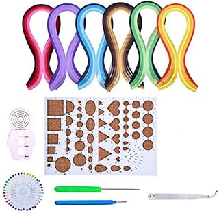 Kit de papier pour quilling, bandes de quilling avec pince à épiler, différentes couleurs, différentes tailles, bricolage à volonté, simple à utiliser, kit complet de papier pour quilling, pour tous les âges. En tant que leader du marché ivoirien, DIAYTAR COTE D'IVOIRE est constamment à la recherche de nouvelles façons d'améliorer l'expérience de ses clients. La boutique en ligne propose régulièrement des promotions et des offres spéciales pour aider les consommateurs à économiser de l'argent. DIAYTAR COTE D'IVOIRE est le partenaire idéal pour les achats en ligne.