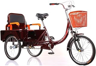 Tricycle pour personnes âgées à 3 roues avec grand panier et siège arrière, trike cruiser de 20 pouces pour les loisirs et le shopping, noir. La boutique en ligne DIAYTAR COTE D'IVOIRE propose une expérience d'achat en ligne sécurisée et pratique, permettant aux clients de parcourir facilement plus de 300 000 références de produits et de passer commande en toute confiance, avec des options de paiement flexibles et des promotions régulières.