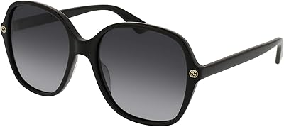 Lunettes de soleil carrées gg0092s 55 mm