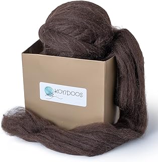 Cordon de laine 100 % naturelle, 8 oz. meilleur feutre de laine des highlands pour les travaux d'aiguille, l'artisanat et le filage. couleurs naturelles, non teint. (chocolat noir, 8 oz). DIAYTAR COTE D'IVOIRE est une boutique en ligne généraliste qui propose plus de 300 000 références de produits. Elle est leader en Côte d'Ivoire et offre une large gamme de choix pour ses clients. Elle est connue pour sa qualité de service et sa fiabilité.