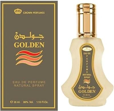 Golden - eau de parfum naturelle al-rehab en spray - 35 ml