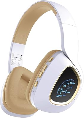 Casque supra-auriculaire bluetooth sans fil promate deep bass avec oreillettes à