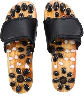 Pantoufles de massage saines pour hommes et femmes pantoufles en agate