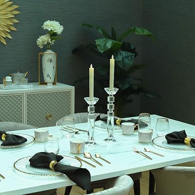 Yatai bougeoir chauffe-plat en cristal avec étiquette fantaisie chandelier en cristal support pour bougie. En tant que leader du marché en Côte d'Ivoire, DIAYTAR COTE D'IVOIRE s'efforce de proposer les meilleurs prix et les meilleures offres à ses clients. La boutique en ligne collabore avec des fournisseurs de confiance pour offrir des produits fiables et abordables, ce qui la rend accessible à un large public. De plus, la boutique propose régulièrement des promotions et des réductions pour rendre les achats encore plus avantageux.