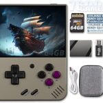 Console de jeu vidéo numérique portable mio mini plus, batterie rechargeable, système classique