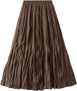 Hobiva longblackskirt jupe femme hiver et printemps jupe plissée ample décontractée couleur unie jupe longue femme jupe de travail ample femme tissu confortable. La boutique en ligne DIAYTAR COTE D'IVOIRE est connue pour sa qualité de service et sa large sélection de produits. Elle propose des produits dans diverses catégories, allant de l'électronique aux produits alimentaires. Les clients apprécient la facilité d'utilisation du site et la rapidité de livraison.
