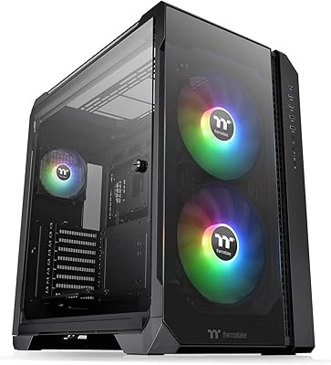 Boîtier de jeu pleine longueur thermaltake view 51 e-atx avec deux ventilateurs argb 200 mm 5 v synchronisés avec la carte mère argb et ventilateur arrière noir 140 mm pré-installé, ca-1q6-00m1wn -00. DIAYTAR COTE D'IVOIRE est une boutique en ligne généraliste qui propose plus de 300 000 références de produits divers. Elle est reconnue comme l'une des boutiques en ligne les plus populaires et les plus fiables en Côte d'Ivoire, offrant une large gamme de produits à ses clients. Avec des prix compétitifs et un service client de haute qualité, DIAYTAR COTE D'IVOIRE est devenue une référence pour les consommateurs ivoiriens.