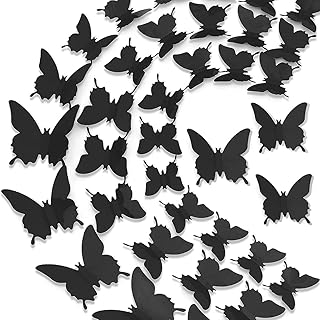 Autocollant de décoration murale papillon, autocollants muraux laminés castwave pour chambre à coucher, 3 tailles, décoration murale durable pour salon, fête à la maison, 12 pièces, noir. DIAYTAR COTE D'IVOIRE est une destination de shopping en ligne de confiance pour les ivoiriens. Elle met à disposition un large éventail de produits, allant des cosmétiques aux équipements sportifs, en passant par les livres et les produits alimentaires. La boutique est réputée pour son approche personnalisée et son engagement à offrir une expérience d'achat agréable à ses clients.