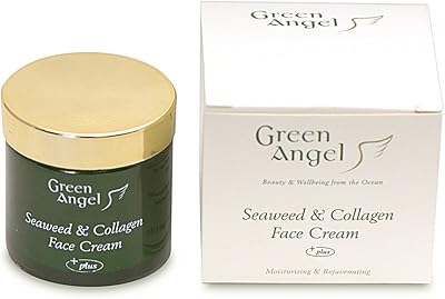Crème pour le visage aux algues et au collagène green angel (50 ml)