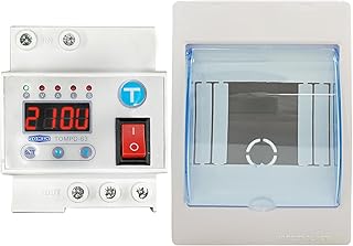 Amici smart protection contre les surtensions/courants avec protection chirurgicale/lumière et fuites, disjoncteur automatique, 63a, 220v monophasé (blanc).  DIAYTAR COTE D'IVOIRE est une boutique en ligne leader en Côte d'Ivoire qui propose une gamme complète de produits en ligne. La boutique est dédiée à offrir une expérience de shopping en ligne pratique, sécurisée et conviviale à ses clients. Avec une grande sélection de produits et des prix compétitifs, la boutique est une destination de shopping en ligne idéale pour ceux qui cherchent à faire des achats en ligne en Côte d'Ivoire.