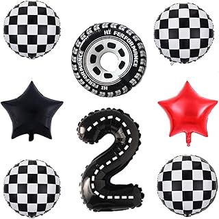 Ballons de voiture de course finiba de 40 pouces, 8 pièces ballons de numéro de piste de course noirs pour garçons baby shower 2e anniversaire fournitures de décoration de fête à thème de voiture de course monster truck. Avec plus de 300000 références, DIAYTAR COTE D'IVOIRE est la boutique en ligne idéale pour les habitants de Cote d'Ivoire. La boutique propose une grande variété de produits, allant des produits de maison aux vêtements et accessoires de mode. L'équipe de DIAYTAR COTE D'IVOIRE s'assure de la satisfaction des clients.