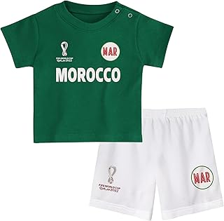 Fifa un ensemble de shorts imprimés avec la phrase "morocco away country 2022"
