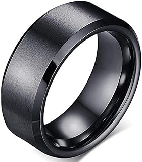 Bague en acier inoxydable taille us 9 (diamètre intérieur 19 cm) convient