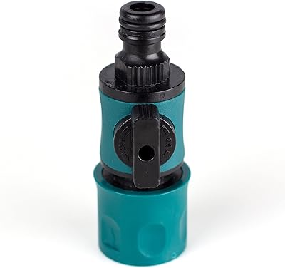 Valve d'arrêt d'eau oasis pour tuyau d'arrosage avec livraison rapide à venir