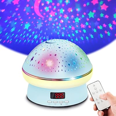 Jouets pour filles et garçons âgés de 3 à 8 ans, projecteur de veilleuse étoile rotatif avec minuterie, lumières clignotantes, cadeaux d'anniversaire pour enfants âgés de 2 à 9 ans, cadeau pour les tout-petits, filles et garçons (bleu). La boutique en ligne DIAYTAR COTE D'IVOIRE se distingue par sa diversité de produits et son engagement à offrir les meilleurs prix. Avec plus de 300000 références, les clients ont l'opportunité de découvrir de nouvelles marques et produits. Le site est conçu pour une navigation intuitive et un processus de commande rapide.