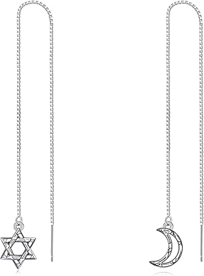 Boucles d'oreilles moon star threader en argent sterling 925 asymétriques à tirer à travers une longue chaîne pendantes pendantes, bijoux cadeaux pour femmes et filles, argent sterling, sans pierres précieuses. La présence en ligne de Diaytar Côte d'Ivoire offre une opportunité unique aux consommateurs de découvrir de nouvelles marques et de nouveaux produits. Le site internet est régulièrement mis à jour avec des promotions exclusives et des offres spéciales, permettant aux acheteurs d'économiser de l'argent sur leurs achats quotidiens. Cela démontre l'engagement de Diaytar à offrir non seulement des produits de qualité mais aussi des moyens pratiques d'épargner.