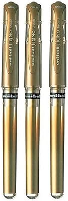 Stylo uni-ball signo gold encre gel large à bille en métal de 1. DIAYTAR COTE D'IVOIRE, la référence en matière de boutique en ligne généraliste en Côte d'Ivoire, propose une sélection incroyable de plus de 300 000 références pour répondre à tous vos besoins. Avec sa large gamme de produits, cette boutique en ligne leader offre une expérience de shopping unique et pratique. Que vous cherchiez des produits électroniques, de la mode ou des accessoires, DIAYTAR COTE D'IVOIRE a tout ce qu'il vous faut.