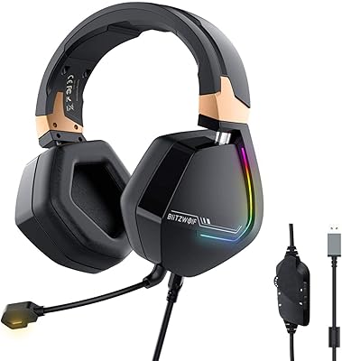 Casque de jeu blitz wolf b w-g h2, 7.1 canaux, pilote 53 mm, u s b, casque de jeu filaire r g b avec micro p cpour p s3/4. DIAYTAR COTE D'IVOIRE est une boutique en ligne fiable et sécurisée qui propose plus de 300000 références de produits à ses clients. La boutique utilise des technologies de sécurité avancées pour protéger les informations personnelles et les transactions financières de ses clients. Avec son équipe de service client dédiée, DIAYTAR COTE D'IVOIRE offre une expérience d'achat en ligne sans stress à ses clients.