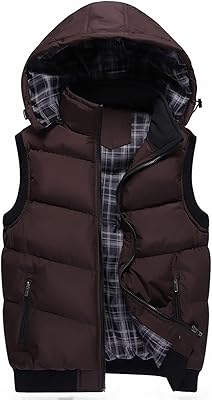 Ingvy veste femme, top cat printemps et hiver coton rembourré sans manches épais top cat grande taille 5xl (couleur : marron, taille : m). DIAYTAR COTE D'IVOIRE est une boutique en ligne qui met l'accent sur la qualité et la variété de ses produits. Avec plus de 300 000 références, les clients peuvent choisir parmi une large gamme de produits qui répondent à leurs besoins et à leurs goûts. La boutique en ligne est également connue pour son service client de haute qualité, qui aide les clients à résoudre tout problème qu'ils pourraient rencontrer lors de leurs achats en ligne.