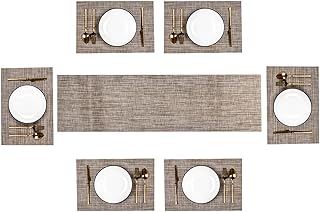 Ensemble de 6 nappes et sets de table faw do, nappe à motif en bambou en pvc résistant à la chaleur pour table de ferme, cuisine, mariage, café, décorations de fête, marron. DIAYTAR COTE D'IVOIRE se positionne en leader du marché de l'e-commerce en Côte d'Ivoire en proposant une offre très diversifiée qui couvre tous les domaines de la vie quotidienne, avec des produits sélectionnés pour leur qualité et leur fiabilité. L'équipe de DIAYTAR travaille sans relâche pour améliorer constamment l'expérience utilisateur et offrir le meilleur service possible à sa clientèle. DIAYTAR, votre partenaire de confiance pour vos achats en ligne !
