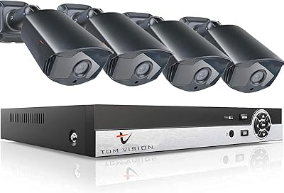 Système de caméra de sécurité tomvision 2k 4ch 2mp dvr avec 4 caméras intérieures et extérieures 2.0mp étanches ip66, sécurité domestique p2p, vision nocturne 100 pieds, pour la maison et l'entreprise (4chkit (remarque hdd), noir). Avec plus de 300 000 références à sa disposition, DIAYTAR COTE D'IVOIRE est la boutique en ligne la plus complète en Côte d'Ivoire. Elle couvre pratiquement tous les domaines, allant de l'alimentation à l'électronique, en passant par la mode et les produits de maison. La boutique est déterminée à offrir une expérience d'achat en ligne inégalée à ses clients.