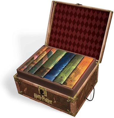 Coffret de livres harry potter #1-7", coffre à collectionner, autocollants décoratifs harry potter inclus. DIAYTAR COTE D'IVOIRE, leader du commerce en ligne en Cote d'Ivoire, propose une large gamme de produits avec plus de 300000 références. La boutique en ligne offre une expérience d'achat unique et pratique pour les clients. Les produits vont des électroniques aux vêtements, en passant par les produits alimentaires.