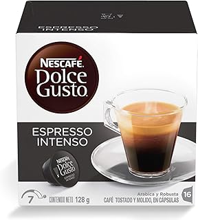 Capsules d'espresso nescafé dolce gusto (16 capsules, 112 grammes - noir)