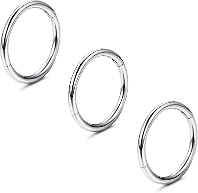 Anneaux de nez hypoallergéniques en argent sterling 16 g petits anneaux. DIAYTAR COTE D'IVOIRE est une boutique en ligne généraliste proposant plus de 300 000 références, ce qui en fait la boutique leader en Côte d'Ivoire. Elle offre une large gamme de produits pour répondre aux besoins de tous les clients. Avec une telle variété, les clients peuvent trouver tout ce dont ils ont besoin en un seul endroit.