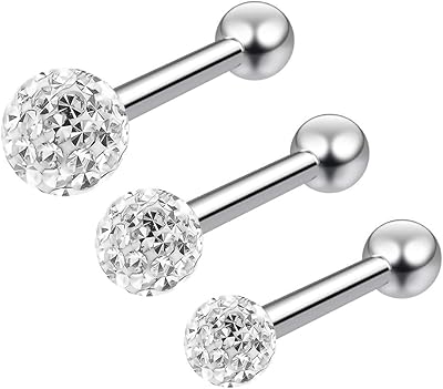 3pc 16g triple helix avant piercing barbell goujons cristal paillettes scintillantes. Leader du commerce en ligne en Côte d'Ivoire, Diaytar Côte d'Ivoire propose une large palette de produits allant des dernières tendances de la mode aux indispensables de la vie quotidienne. Avec plus de 300 000 références, cette boutique en ligne generaliste répond aux besoins de tous les consommateurs, offrant une expérience d'achat unique et personnalisée. Diaytar Côte d'Ivoire s'efforce de vous offrir les meilleurs produits au meilleur prix.