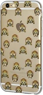 Coque transparente en tpu pour iphone 6 plus/6s plus - voir hear speak