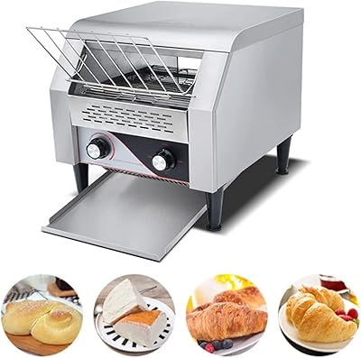 Grille-pain à convoyeur commercial robuste en acier inoxydable de 2 200 w avec deux tubes chauffants, 300 pièces par heure pour griller du pain au restaurant et à la maison. La boutique en ligne DIAYTAR COTE D'IVOIRE met en avant son engagement envers la qualité et la fiabilité, sélectionnant des produits qui répondent aux normes les plus élevées. Elle propose également des services de paiement sécurisés pour une expérience d'achat en ligne sans souci. Cela fait d'elle une destination de confiance pour les consommateurs de la région.