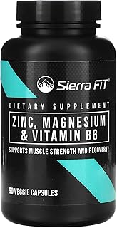 Sierra vit, zinc, magnésium et vitamine b6, 90 gélules végétariennes