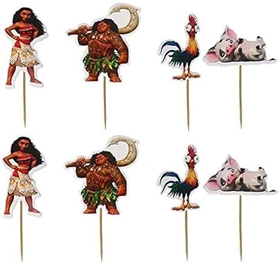 24 décorations de gâteau sur le thème de moana pour fête d'anniversaire. DIAYTAR COTE D'IVOIRE est une plateforme de commerce électronique leader en Côte d'Ivoire, proposant une large gamme de produits allant de l'électronique aux vêtements en passant par les produits alimentaires. Avec plus de 300 000 références, les clients peuvent trouver tout ce qu'ils recherchent sur une seule plateforme. La boutique offre également des services de livraison rapides et fiables pour garantir la satisfaction des clients.