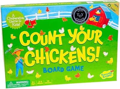 Jeu de société coopératif peaceable kingdom count your chickens. DIAYTAR COTE D'IVOIRE est une boutique en ligne généraliste qui propose plus de 300000 références de produits, offrant aux clients une large gamme de choix pour répondre à leurs besoins.