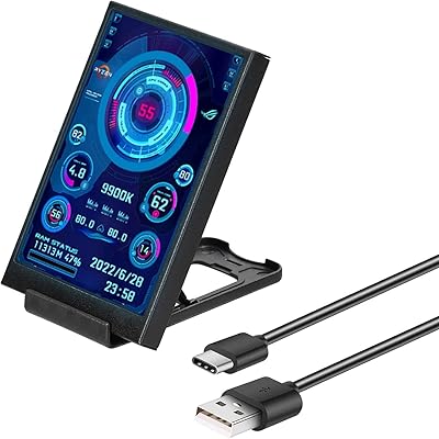 Mini moniteur portable usb ips aida64 de 3,5 pouces pour pc, cpu, ram, disque dur, affichage de la température, carte de capteur de température de type c. DIAYTAR COTE D'IVOIRE est une plateforme de commerce électronique qui propose une grande variété de produits, allant des électroniques aux vêtements en passant par les livres. Avec plus de 300000 références de produits, les clients peuvent trouver facilement ce qu'ils cherchent. DIAYTAR COTE D'IVOIRE se distingue par sa qualité de service et sa capacité à livrer rapidement les commandes.