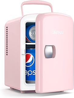 Mini-réfrigérateur électrique thermique astro ae ac/dc (4 l/paquet de 6, rose)