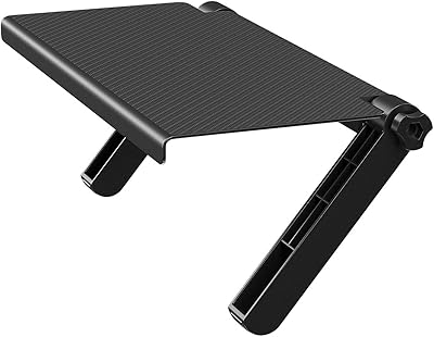 Support d'étagère supérieure réglable pour téléviseur de 13 pouces de large, support de montage pour téléviseur pour appareils de streaming, décodeur câble, routeur et décoration intérieure - noir. DIAYTAR COTE D'IVOIRE est une boutique en ligne généraliste qui propose plus de 300 000 références de produits. Elle est considérée comme l'une des boutiques en ligne les plus populaires de Côte d'Ivoire, offrant une large gamme de produits pour répondre aux besoins de ses clients. Elle se distingue par sa qualité de service et sa rapidité de livraison.