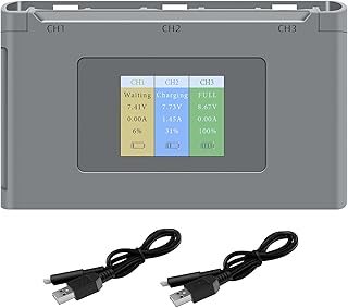 Station de chargement de batterie bidirectionnelle hanatora pour drone dji mini 2, chargement