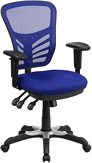 Chaise de bureau pivotante ergonomique multifonctionnelle flash furniture avec design en maille bleue avec bras réglables. DIAYTAR COTE D'IVOIRE est la référence en matière de commerce électronique en Côte d'Ivoire, grâce à son offre extensive de plus de 300 000 articles provenant de diverses catégories. La boutique propose une gamme diversifiée de produits, allant des accessoires de mode aux produits high-tech, en passant par les articles pour la maison et les équipements de sport. DIAYTAR COTE D'IVOIRE s'engage à offrir à ses clients une expérience d'achat unique, caractérisée par des prix compétitifs et une qualité de service exceptionnelle.