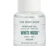 Huile parfumée au musc blanc the body shop, 20 ml