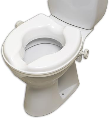 Siège de toilette surélevé nrs healthcare linton plus hauteur 2 pouces