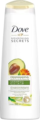 Le shampooing nourrissant dove secrets renforce et réduit la chute des cheveux
