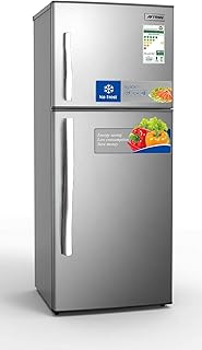 Réfrigérateur deux portes aftron no frost, capacité 500 litres, couleur argent, \"garantie d'au