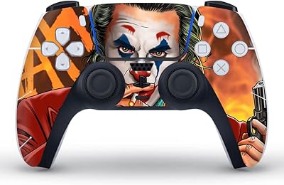 Autocollant en vinyle pour manette playstation 5 kg20 [2 pièces] (joker)