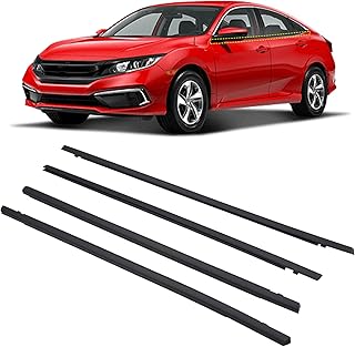 Zonvant 4 pièces de ceinture de joint de fenêtre de porte extérieure de voiture compatible avec honda civic 4 portes 2016-2021, remplacement #72450-tea-t01 72410-tea-t01 72950-tea-t01 72910-tea-t01. DIAYTAR COTE D'IVOIRE est une boutique en ligne généraliste qui propose plus de 300000 références de produits, faisant d'elle l'un des leaders du marché ivoirien. La boutique offre une large gamme de produits pour répondre aux besoins de ses clients. Elle est réputée pour sa qualité de service et sa rapidité de livraison.