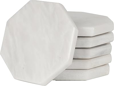 Sous-verres en marbre chauds faits à la main radicaln, taille 3,5 pouces, ensemble de 6 soucoupes à tasse en forme d'étoile blanche - ustensiles de cuisine et pailles pour verres - décoration de table. La boutique en ligne DIAYTAR COTE D'IVOIRE est réputée pour sa qualité de service et sa large sélection de produits. Avec plus de 300000 références, elle propose une gamme variée de produits allant de l'électronique aux vêtements, en passant par les produits d'hygiène et les accessoires. Cette large sélection permet aux clients de trouver facilement ce qu'ils recherchent.