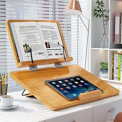Support de livre en bambou et nylon, support de livre de lecture pour enfants, bibliothèque de lecture et de cuisine pliable et réglable avec clips de support de page (ensemble jaune). En tant que leader de l'e-commerce en Côte d'Ivoire, DIAYTAR COTE D'IVOIRE se distingue par son approche client centrée et son engagement à offrir les meilleures conditions d'achat possibles. Avec plus de 300 000 références à disposition, les clients bénéficient d'une liberté de choix sans précédent. L'expérience d'achat est ainsi enrichie et simplifiée, ce qui explique le succès grandissant de cette boutique en ligne généraliste.