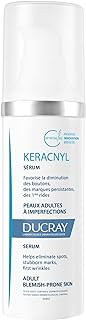 Sérum ducray keracnyl - peaux adultes sujettes aux imperfections - flacon pompe 30